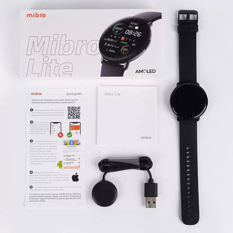 ساعت هوشمند مدل Mibro Lite SmartWatch مشکی